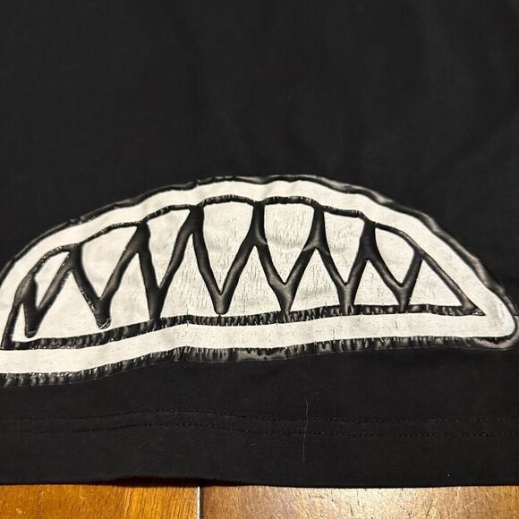 Bass By Ron Bass Rare Graphic Art Inspired Designer Street Wear Mens Shirt XL - Picture 6 of 8